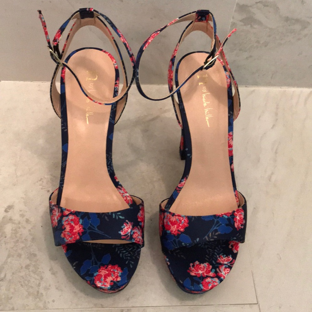Beautiful floral high heels N by Nicole Millen